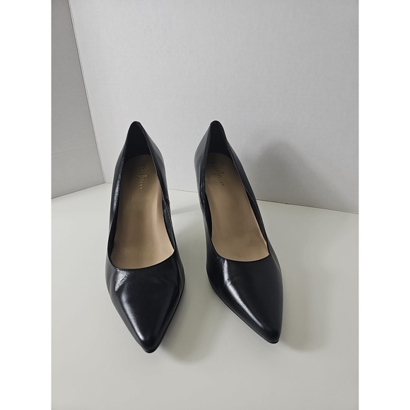 Cole Haan Shoes - COLE HAAN Black Leather Pointed Toe High Heels Shoes Women's Size 7.5B